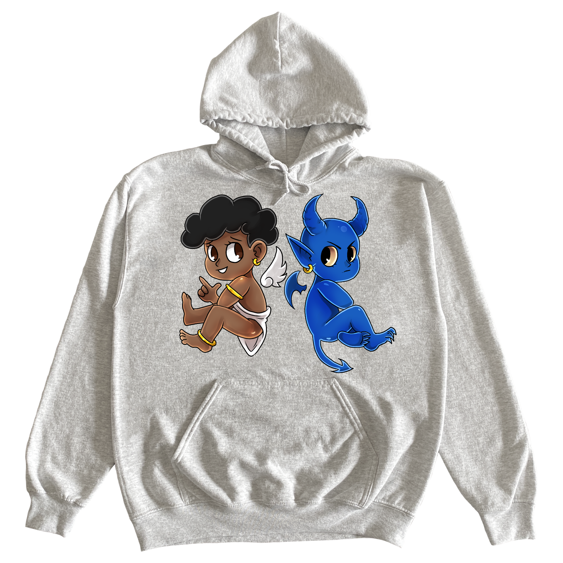 BESTFRIENDS IN WAR HOODIE 2.0 ( GREY )